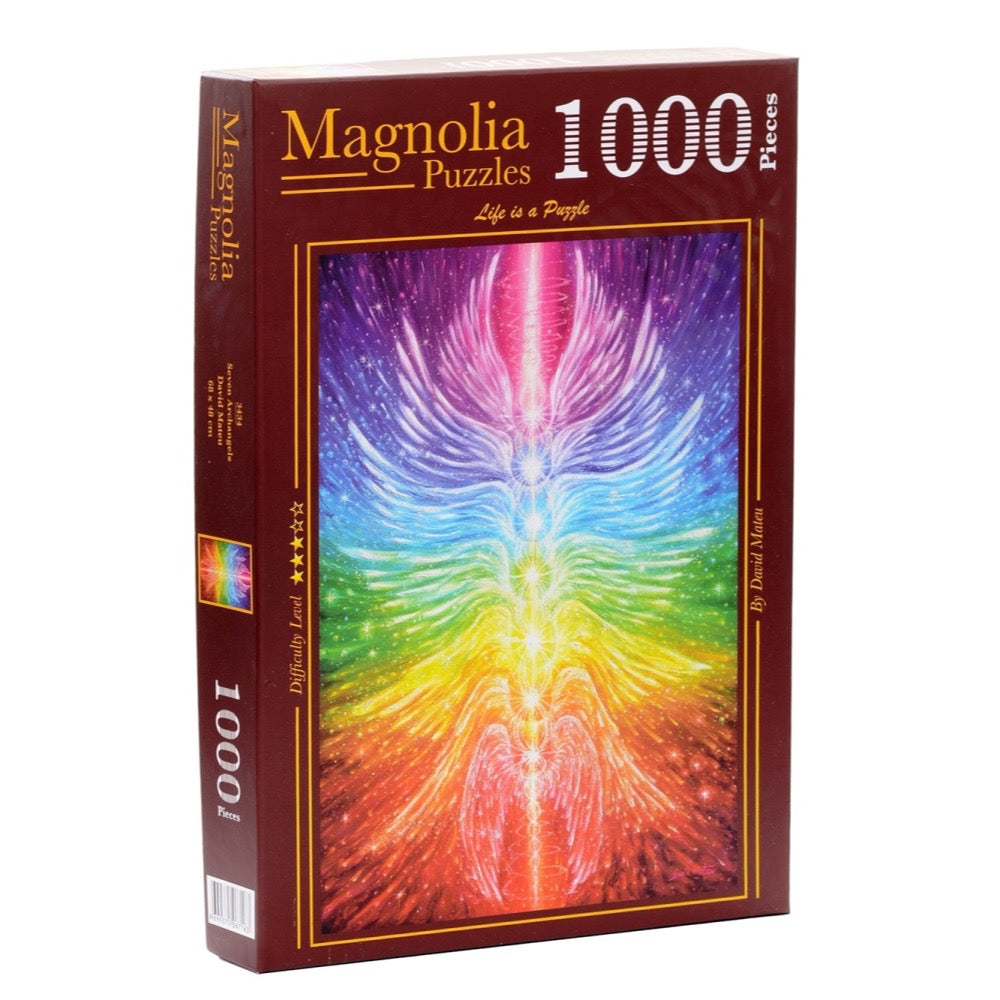 Magnolia Seven Archangels David Mateu Special Edition 1000pc Jigsaw Puzzle