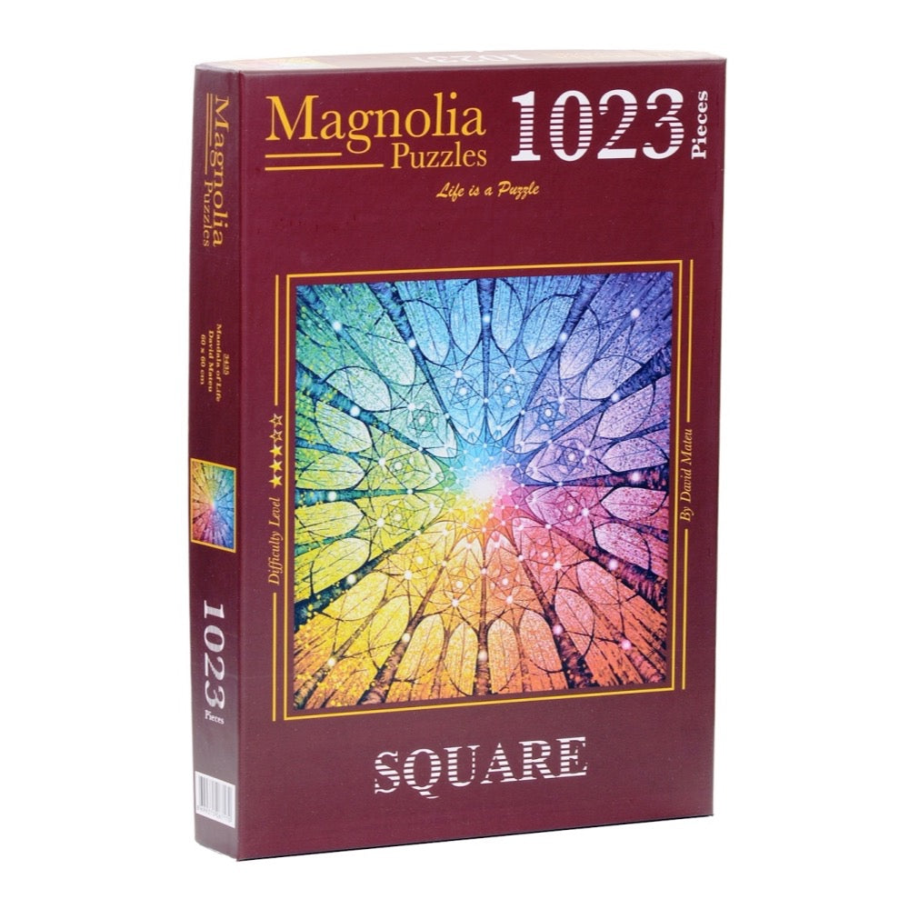 Magnolia Mandala of Life David Mateu Special Edition 1023pc Jigsaw Puzzle