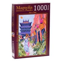 Magnolia Women Around the World China Claire Morris Special Edition 1000pc Jigsaw Puzzle