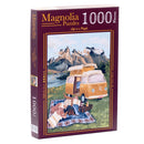 Magnolia Torres del Paine Chile Claire Morris Special Edition 1000pc Jigsaw Puzzle