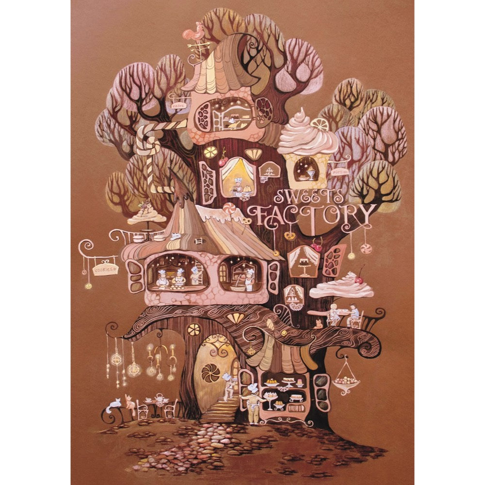 Magnolia Sweets Factory Julia Vaihicheva Special Edition 1000pc Jigsaw Puzzle