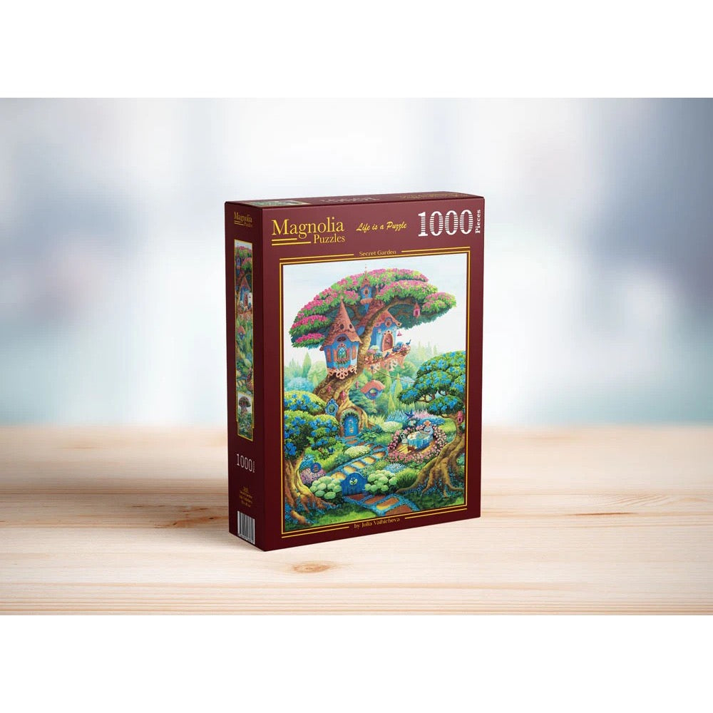 Magnolia Secret Garden Julia Vaihicheva 1000pc Jigsaw Puzzle