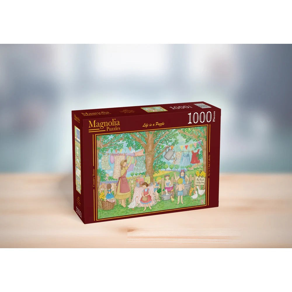 Magnolia Country House The Cat Colette 1000pc Jigsaw Puzzle