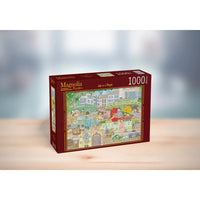 Magnolia Marches de Provence The Cat Colette 1000pc Jigsaw Puzzle