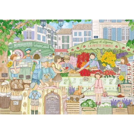 Magnolia Marches de Provence The Cat Colette 1000pc Jigsaw Puzzle