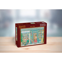 Magnolia Bookstore The Cat Colette 1000pc Jigsaw Puzzle
