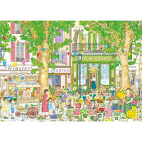 Magnolia Cafe De France Le Chat Colette 1000pc Jigsaw Puzzle