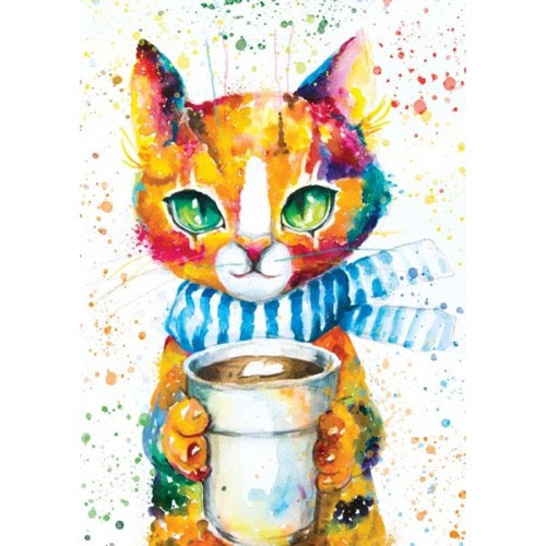 Magnolia Colorful Cat 1000pc Jigsaw Puzzle