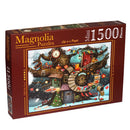 Magnolia Puzzle Christmas in the Forest 1500pc Mini Jigsaw Puzzle