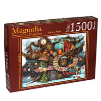 Magnolia Puzzle Christmas in the Forest 1500pc Mini Jigsaw Puzzle