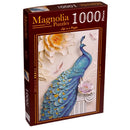 Magnolia Blue Peacock 1000pc Jigsaw Puzzle