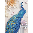 Magnolia Blue Peacock 1000pc Jigsaw Puzzle