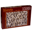Magnolia Puzzle King Penguin Colony 1500pc Jigsaw Puzzle