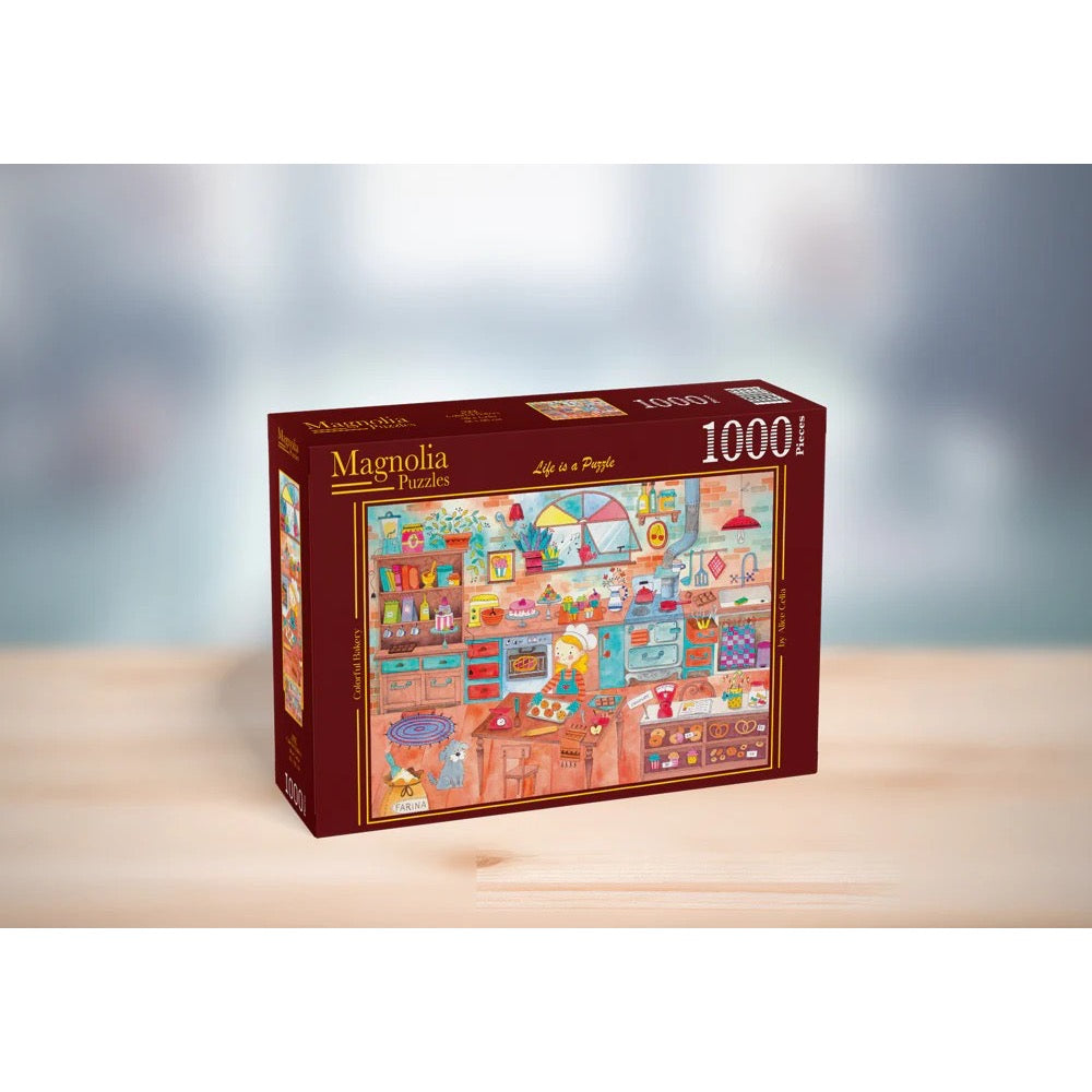 Magnolia Colorful Bakery Alice Celia 1000pc Jigsaw Puzzle