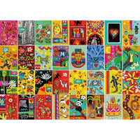 Magnolia Popart Mosaic Magali Modoux 1000pc Jigsaw Puzzle