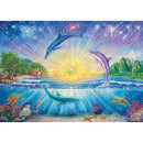 Magnolia Dolphins David Mateu Special Edition 1000pc Jigsaw Puzzle