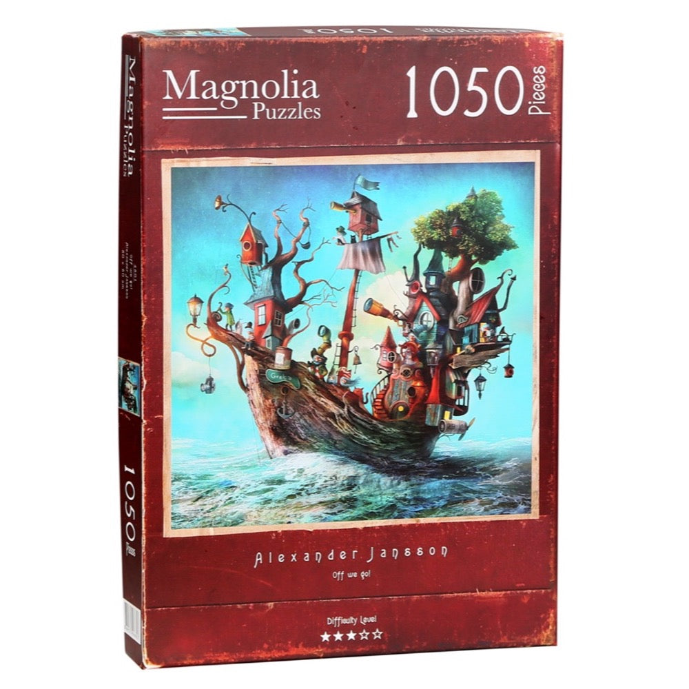 Magnolia Off We Go Alexander Jansson Special Edition 1050pc Jigsaw Puzzle