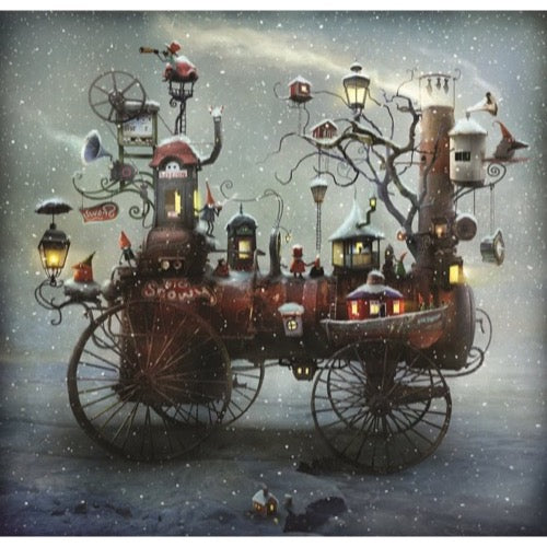 Magnolia Big Snowy Alexander Jansson Special Edition 1050pc Jigsaw Puzzle