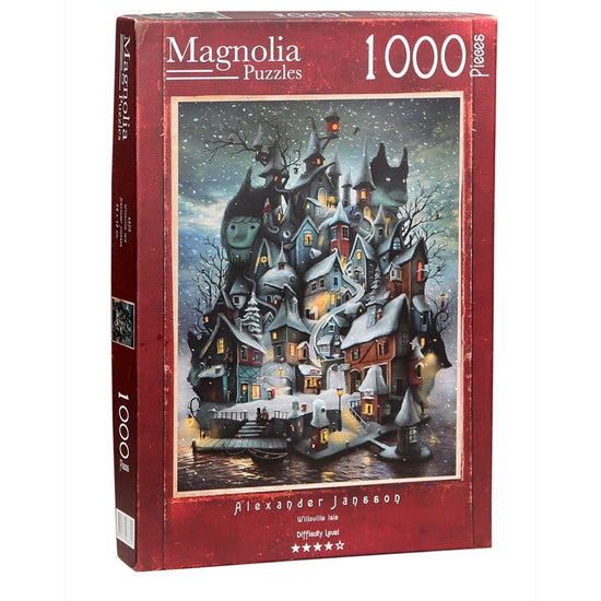 Magnolia Willoville Isle Alexander Jansson Special Edition 1000pc Jigsaw Puzzle