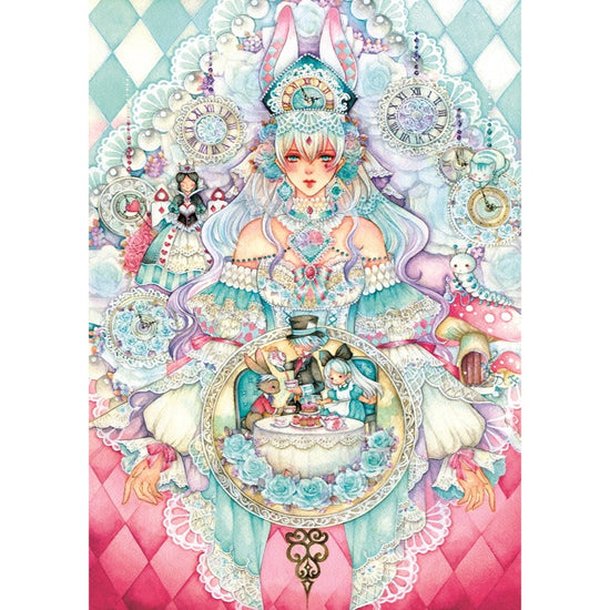 Magnolia White Rabbit Laverinne Special Edition 1000pc Jigsaw Puzzle