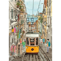 Magnolia Lisbon Inna Korneeva 1000pc Jigsaw Puzzle