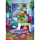Magnolia Girl & Cats Evgenia Lumfur 1000pc Jigsaw Puzzle
