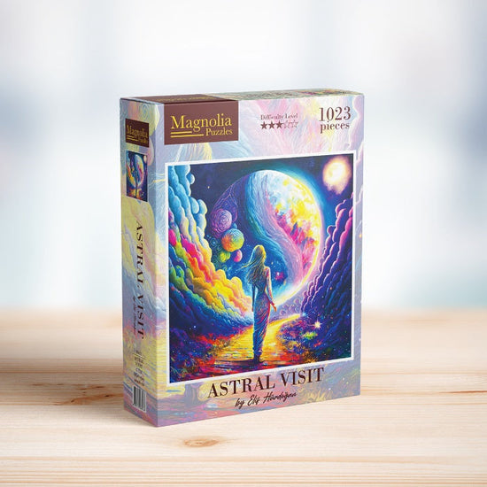 Magnolia Astral Visit Elif Hurdogan Special Edition 1000pc Jigsaw Puzzle