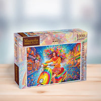 Magnolia Blossoming Freedom Elif Hurdogan Special Edition 1000pc Jigsaw Puzzle