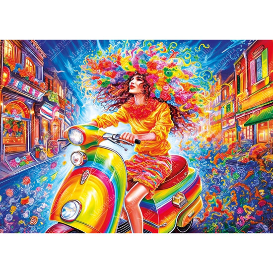 Magnolia Blossoming Freedom Elif Hurdogan Special Edition 1000pc Jigsaw Puzzle