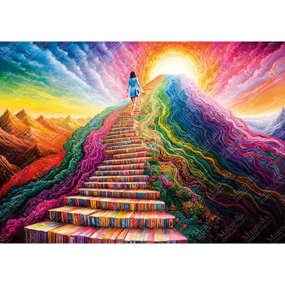 Magnolia Path to Wisdom Elif Hurdogan Special Edition 1000pc Jigsaw Puzzle