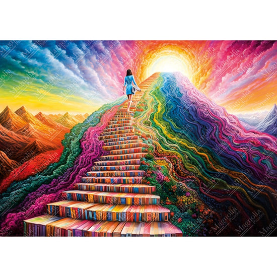 Magnolia Path to Wisdom Elif Hurdogan Special Edition 1000pc Jigsaw Puzzle