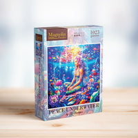 Magnolia Peace Underwater Elif Hurdogan Special Edition 1000pc Jigsaw Puzzle