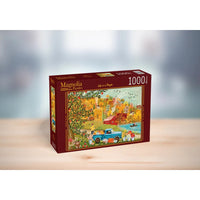 Magnolia Autumn Scene Shanya Bharti 1000pc Jigsaw Puzzle