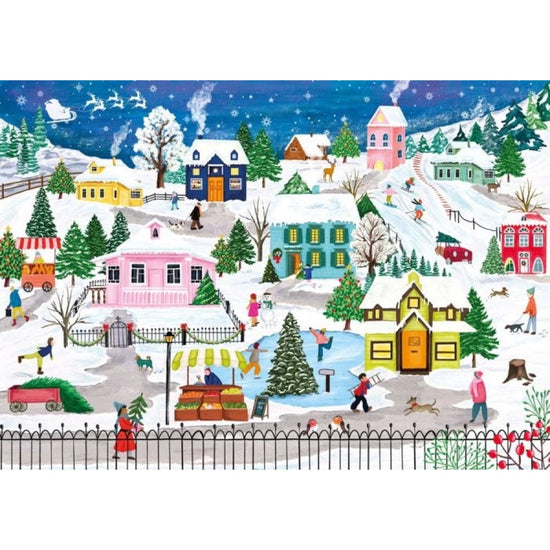 Magnolia Snow City Shanya Bharti 1000pc Jigsaw Puzzle