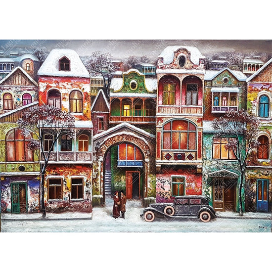 Magnolia Winter Evening David Martiashvili Special Edition 1000pc Jigsaw Puzzle