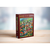 Magnolia Beautiful Village David Martiashvili 1000pc Jigsaw Puzzle
