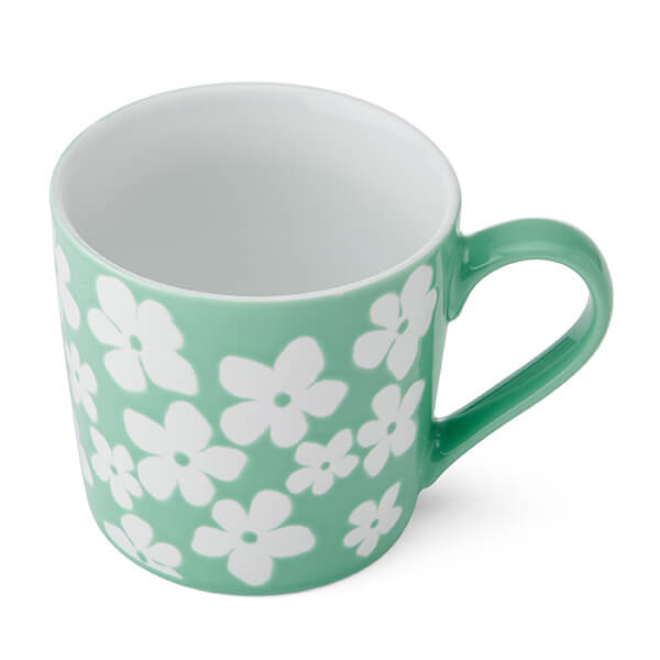 Mikasa 360 ml Wax Resist Mug – Blue Flower