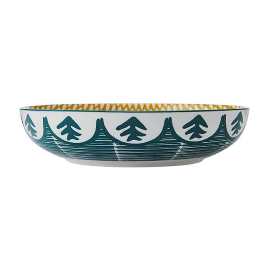 Mikasa 21 cm Coupe Bowl – Green Leaf