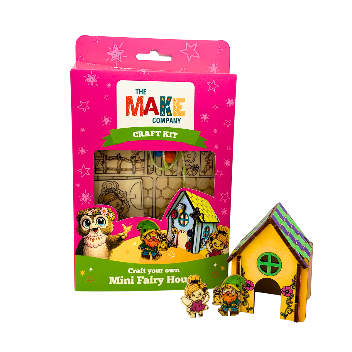Craft Your Own Mini Fairy House - The Make Company Craft Kit