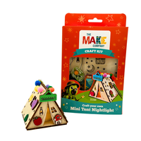 Craft Your Own Mini Tent Nightlight - The Make Company Craft Kit
