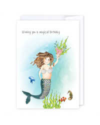 Magical Mermaid Greeting Cards