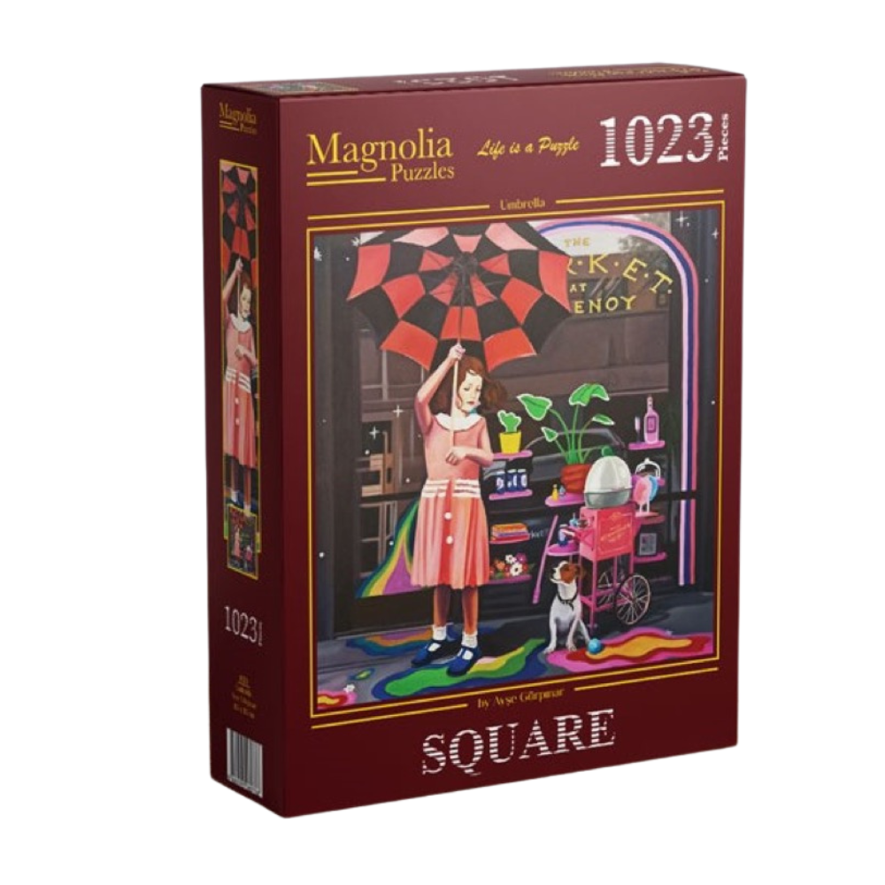 Magnolia Umbrella Ayse Gurpinar 1023pc Jigsaw Puzzle