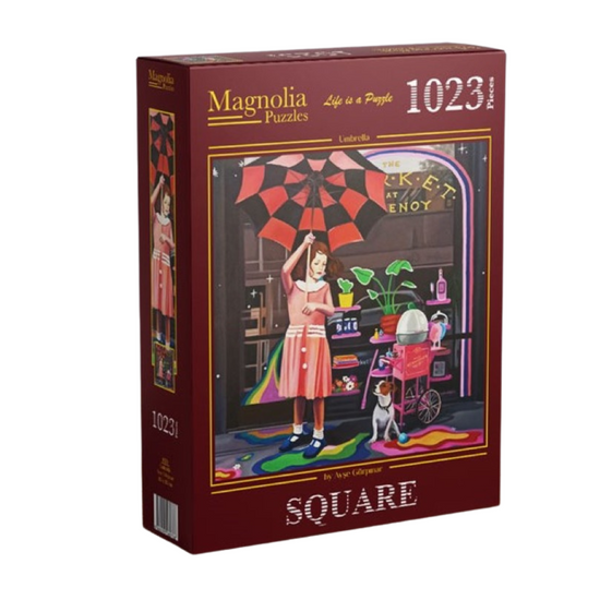 Magnolia Umbrella Ayse Gurpinar 1023pc Jigsaw Puzzle