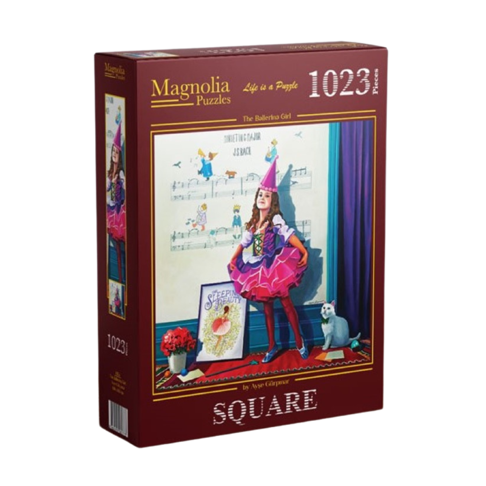 Magnolia The Ballerina Girl Ayse Gurpinar 1023pc Jigsaw Puzzle
