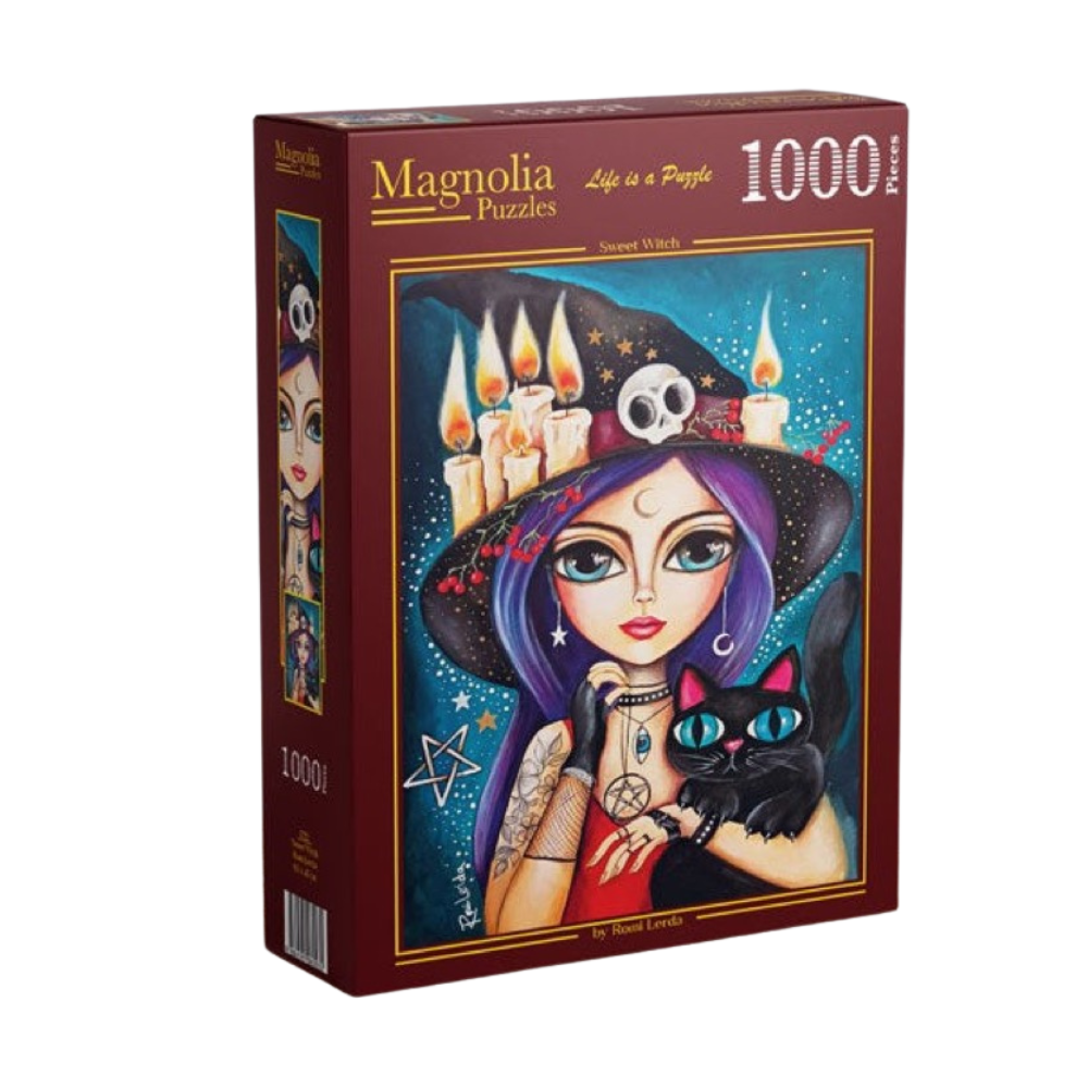 Magnolia Sweet Witch Romi Lerda 1000pc Jigsaw Puzzle