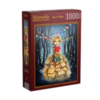 Magnolia Bookworm Girl Romi Lerda 1000pc Jigsaw Puzzle