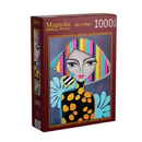 Magnolia Colorful Girl Romi Lerda 1000pc Jigsaw Puzzle