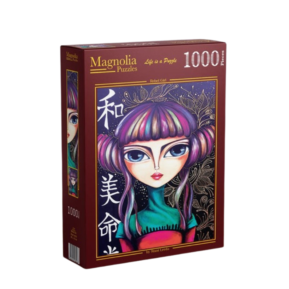 Magnolia Rebel Girl Romi Lerda 1000pc Jigsaw Puzzle