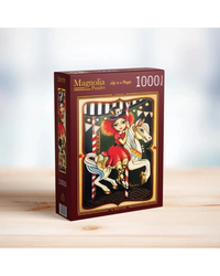 Magnolia Carousel Romi Lerda 1000pc Jigsaw Puzzle Adult Jigsaws