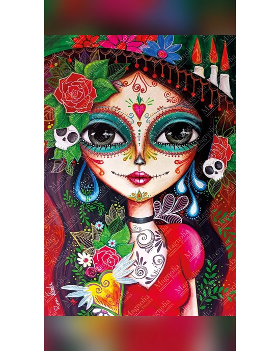 Magnolia Catrina Romi Lerda Special Edition 1000pc Jigsaw Puzzle